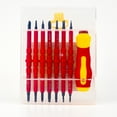 thumbnail image 1 of Magnetic Insulated Screwdriver Kit: Professional Electrician & Home Repair Tool Set with Flathead/Phillips Bits, Durable High-Quality Construction, and Portable Bag Storage for Efficient Maintenance, 1 of 5