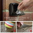 thumbnail image 3 of pitrice Multifunctional Wall Mounted 4-Digit Combination Key Storage Lock Boxes for House/car Keys, 3 of 8