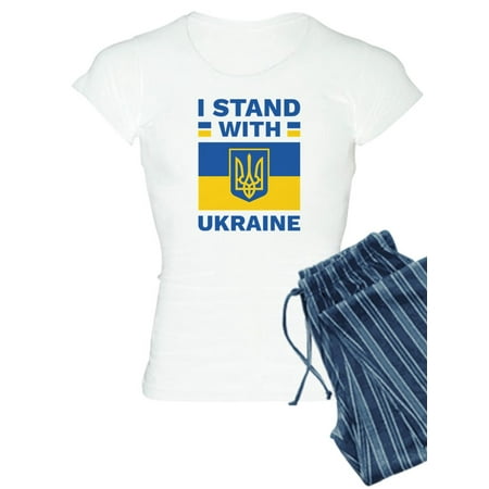 

CafePress - I Stand With Ukraine - Women s Light Pajamas