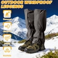 thumbnail image 1 of Guêtres de Randonnée Durables Équipement de Jambe pour Escalade en Plein Air et Aventures de Randonnée, 1 of 6