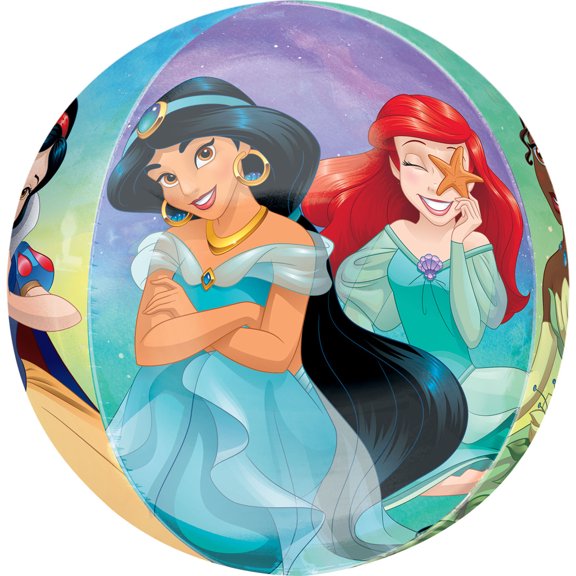16 inch Princess Once Upon A Time Orbz Foil Mylar Balloon - Party Supplies Decorations