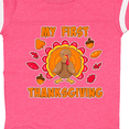 thumbnail image 4 of Inktastic My First Thanksgiving with Cute Turkey Boys or Girls Baby Bodysuit, 4 of 5
