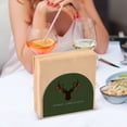 thumbnail image 6 of Iauyy 1 Piece Napkin Holder for Table 4.1x4.9x1.97in Acrylic Kitchen Decor,Standing Napkin Dispenser Kitchen Table for Bar Banquet Coffee Table,A Deer Head, 6 of 8