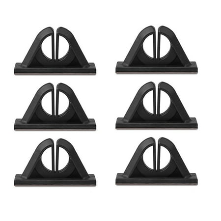6pcs Fishing Rod Holder No-Drill Fishing Rod Holders for Garage Rod Holders for Fishing Boat
