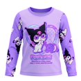 thumbnail image 3 of Pijama Kuromi para Niña Morado Talla 8, 3 of 6