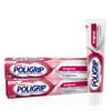 Super Poligrip Original Formula Zinc Free Denture and Partials Adhesive Cream, Mint, 2.4 oz, 2 Pack