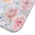 thumbnail image 6 of Microfibre Drying Mat for Kitchen Pink White Penony Flower Blossom Dish Drying Drainer Mat Absorbent Pioneer Drying Mat Washing Up for Glass, Plate & Cup 16inch X 18inch, 6 of 6