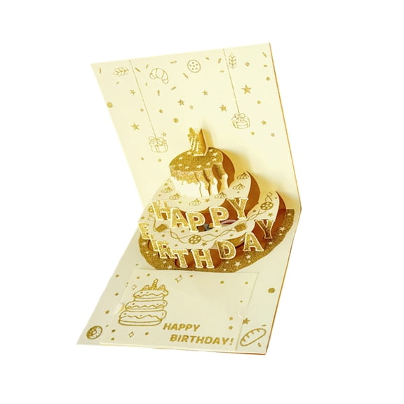 Birthday Card with Envelope Birthday Greeting Card Handmade Happy Birthday Card for Women Men Kid Anniversaries