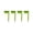 Green, variant on Outdoor Anchor Stakes, Beach Towel/Picnic Mat Anchor Clips Stakes, Pack of 4