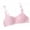 Pink, variant on Gelikeya Girls Sport Bras Ages 12 Racerback Seamless Training Bra with Pads Soft and Breathable Undies Big Girl's Cotton Padded Bralette(Tweens, Pink, 9-13 Years)