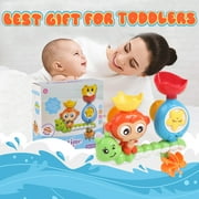 Bath Toys for Toddler 1-3 Year Old, Bathtub Water Toys for 1-3 Years Boy Girls Gifts