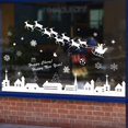 thumbnail image 5 of Navidad alce copo de nieve ventana pegatina calcomanía fondo decoración pegatinas de pared Sincero Electrónica, 5 of 5