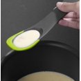 thumbnail image 5 of 5-in-1 Silicone Kitchen Utensil, Slotted Spoon, Turner, Cutting Tool, Solid Spoon and Spatula in one- Grey, 5 of 5