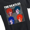 thumbnail image 3 of The Beatles - Group Member Blocks - Women's Short Sleeve Graphic T-Shirt, 3 of 6
