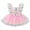 Pink - Dress, variant on IBTOM CASTLE Toddler Baby Girls Carnival Circus 1st Birthday Cake Smash Party Outfit Princess Tutu Dress 12-18 Months Pink - Dress