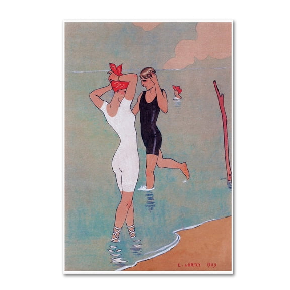 Trademark Fine Art 'Barbier 2' Canvas Art by Vintage Lavoie