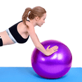 thumbnail image 2 of Pelota de yoga/FitBall/Pelota Tipo Bobath-Ideal Para Ejercicios de Fisioterapia Antiestallidos Color Morada 55CM de Diametro, 2 of 3