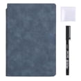 thumbnail image 1 of Carnet Tableau Blanc Réutilisable A5 avec Couverture en PU Renforcée / Bloc-Notes Portable Effaçable à Sec avec Marqueurs à Fort Contraste / Tableau Effaçable Anti-Ghosting pour Usage Professionnel à la Maison et au Bureau, 1 of 8
