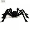 thumbnail image 2 of Realistic Hairy Giant Spider, Real Large Fake Spiders for Halloween Outdoor Decoration House Prank Prop, 2 of 8