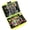 Yellow, variant on Freshwater Fishing Tackle Kit Portable Starter Kids Basic Fishing Accessories Box Fishing Tool for Fishing Outdoor Fish, Lightweight Tackle Box Fishing Tool Set for Fishing Enthusiast