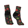 thumbnail image 4 of Bingfone Tomatoes1 Design Patterned Men'S Women'S Casual Cotton Socks, 4 of 9