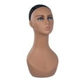 thumbnail image 3 of Cabeza de Maniquí con Peluca, Cabeza de Maniquí Profesional, Realista, Multifuncional, Busto, Soporte de Exhibición de Peluca para Accesorios de Belle, 3 of 8