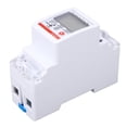 thumbnail image 4 of Medidor De Energía Monofásico, AC230V 5A 35 Mm Montaje En Carril DIN Medidor De Uso De Electricidad Indicador De Pulso LED Para Gestión De Sistemas Fotovoltaicos, 4 of 7
