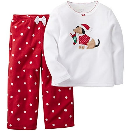 Carter's - Pyjama fille polar 12 ans Rouge Automne/Hiver23