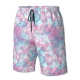 thumbnail image 4 of Fotbe Tie Dye Trajes de Baño Estampados para Hombre, Shorts de Verano de Secado Rápido, Ropa de Playa, Bañadores-Small, 4 of 6