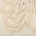 thumbnail image 6 of XIAOCHA Lace Ruffled High Low Skirt for Women Elastic Waist Tiered Summer Party Long Half-Skirt, 6 of 8