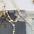 thumbnail image 2 of fastboy Multiple Colors Available Fashionable Chain Necklace For Women S Sweaters Exquisite Workmanship White, 2 of 6