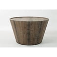 thumbnail image 1 of Jofran Table Basse Ronde en Bois Conundrum Marron, 1 of 4