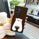 thumbnail image 4 of Funda única para iPhone con lindas pegatinas de animales de dibujos animados: compatible con iPhone 15 Pro Max, 14, 13, 12 Pro y 11, 4 of 4
