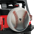 thumbnail image 3 of Lotusprinthandmade Baseball Print Spare Tire Cover With Backup Camera Hole 6 Sizes, 3 of 8