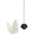 thumbnail image 2 of EVERFLOW INDUSTRIAL SUPPLY Toilet Plunger With Holder, Plastic C28740, 2 of 2
