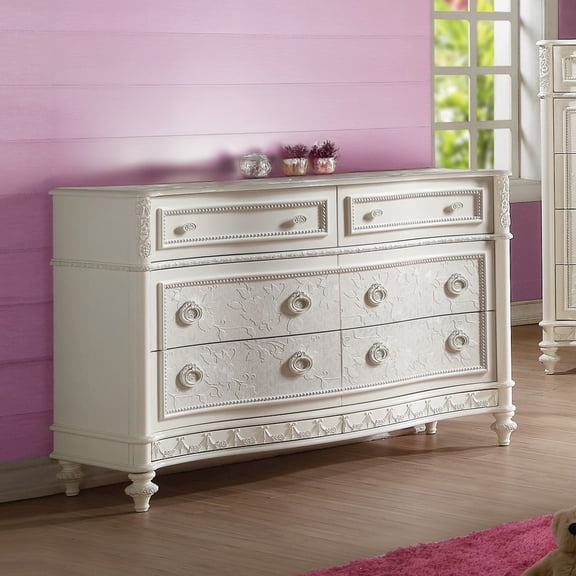 Acme Furniture Dorothy Dresser Ivory