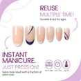 thumbnail image 5 of Press on Fake Nails, 24pcsFalse Nails, Reusable, Perfect for Women & Girls, 5 of 5