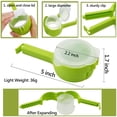 thumbnail image 3 of Seal Pour Bag Clip Food Storage Bag Clips Sealing Bag Clips Plastic Bag Moisture Sealing Clamp for Kitchen Food Storage and Organization, Food Preservation Tool（Pack of 2, 3 of 5