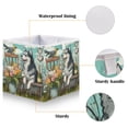 thumbnail image 3 of Storage Box Foldable Storable and Easy to Assemble 15.75x10.63x6.96 Inches Open Home Storage Bins Closet Storage Bins Husky and Bird, 3 of 8