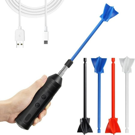 

Epoxy Mixer Handheld Resin Mixing Tools for Resin Stirring - Electric Stirrer Machine with 4Pcs Paddles