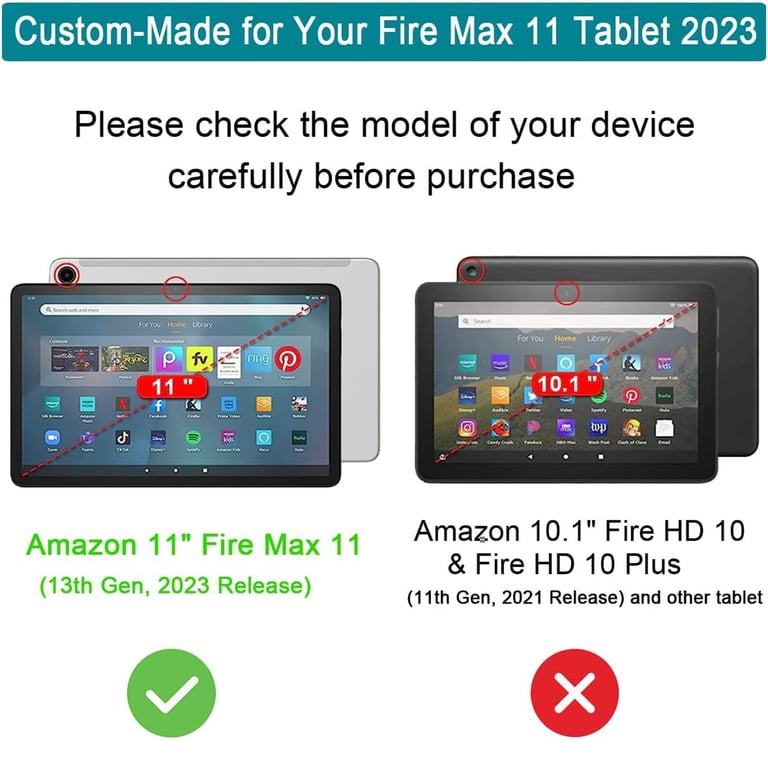 Decase for Amazon Fire Max 11 (13th Generation, 2023 Release) Slim