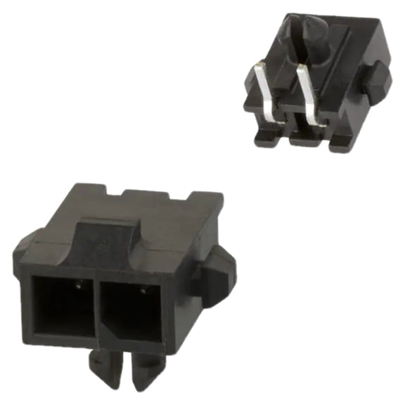 Pack of 5 2-1445055-2 Connector Header Through Hole, Right Angle 2 position 0.118 (3.00mm) :Rohs
