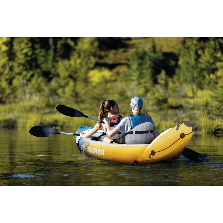 Intex Sierra K2 2-Person Inflatable Kayak with Accessory Kit, Oars
