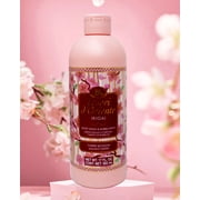 Tesori dOriente Ikigai Body Wash & Bubble Bath, Cherry Blossom & Rice Water Scent, 17 FL OZ