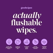 goodwipes Flushable Butt Wipes, Lavender Scented, 3 Pack, 150 Total Wipes