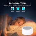 thumbnail image 2 of White Noise Machine for Sleep, Portable Sound Machine with 7 Color Night Light &amp; Adjustable Brightness, 10 Natural Sounds &amp; White Noise Varieties for Enhanced Sleep, 2 of 6