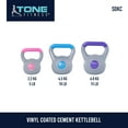 thumbnail image 7 of Tone Fitness, 5lb Cement Filled Kettlebell, 7 of 7