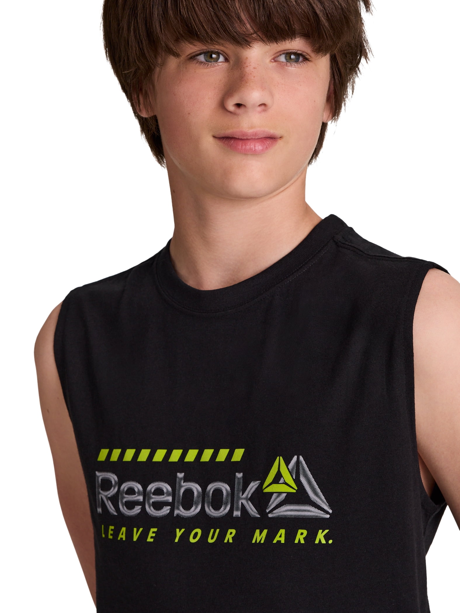 Reebok Boy’s Active Graphic Tank Top, Sizes 4-18
