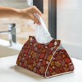 thumbnail image 6 of Logiee Autumn Forest3 Print Tissue Box Cover,Stylish Tissue Box Holder Decorative Tissue Cover for Bathroom Toilet Bedroom Living Room Table Desk Office, 6 of 7