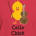 thumbnail image 3 of CafePress - Cello Chick Women's Dark T Shirt - Women's Traditional Fit Dark T-Shirt, 3 of 4